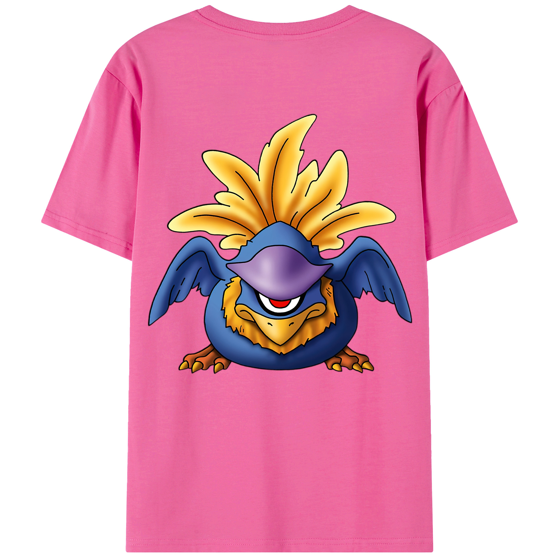 （画像用） ドラゴンクエスト Doragon Kuesuto Dragon Quest レディース半袖Tシャツ(バックプリント)